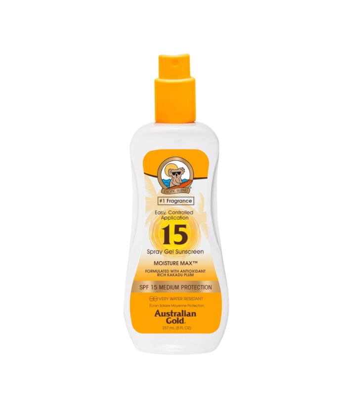 Australian Gold - SPF 15 Spray Gel Sunscreens