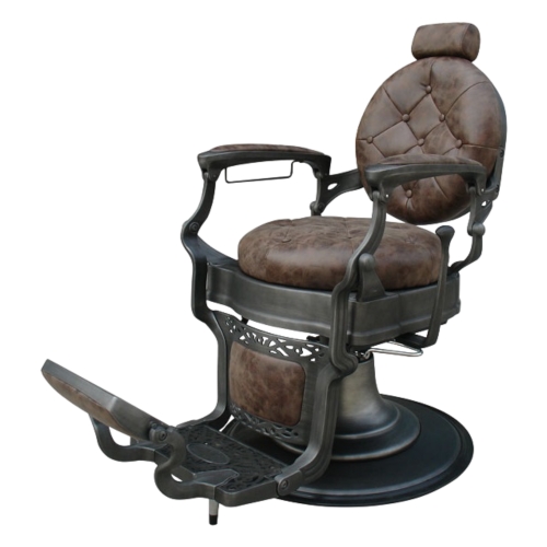 Barber chair Chicago Brown