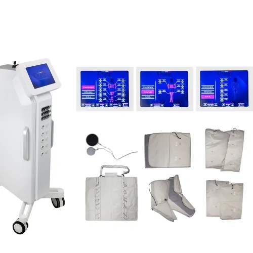 Digital Pressotherapy 3 in 1 Premium electrostimulation + sauna and full color touch screen.