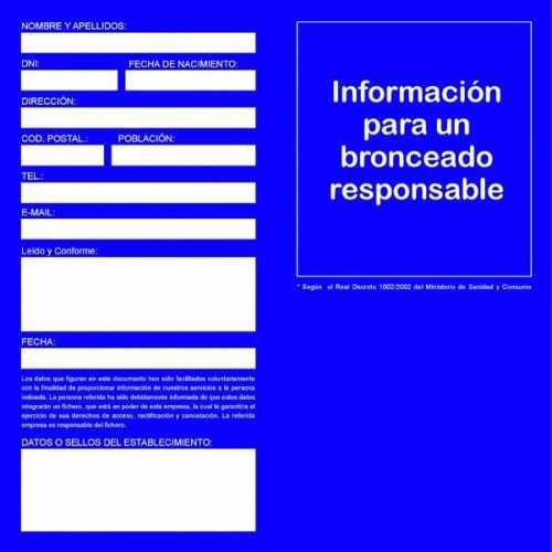 Consentimiento informado RD1002/2002