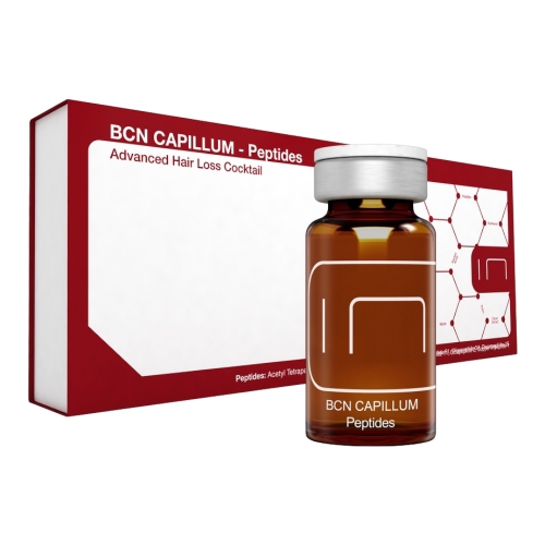 BCN Capillum - Peptídeos - Cocktail de Queda de Cabelo Mesoterapia - Ingredientes activos